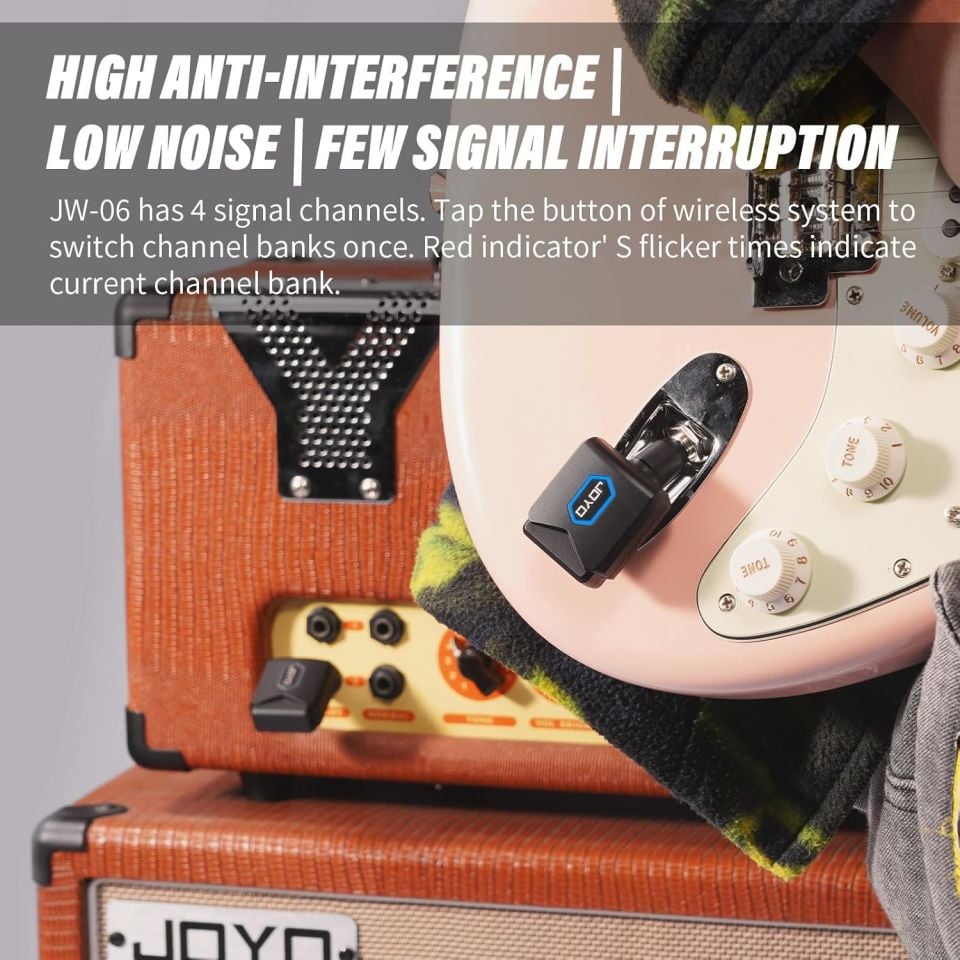 Joyo JW06  Gitar Telsiz Sistemi