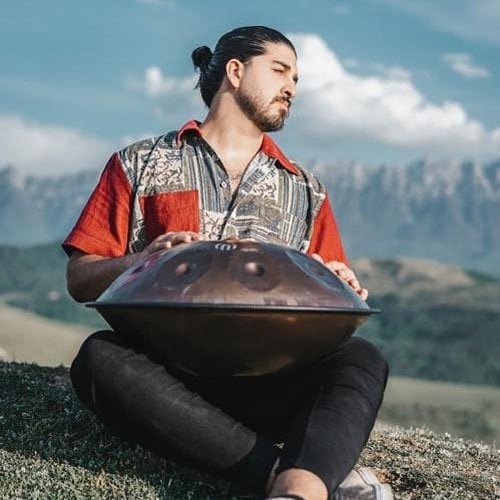 arsha RE MİNÖR 9 NOTALI BRONZ handpan