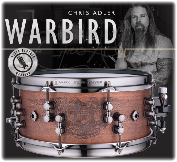 Mapex Chris Ddler Warbird Trampet 12 x 5,5 (BPDLMW2550LWH) Mapex Türkiye Distribütörü Senkop Müzik Aletleri