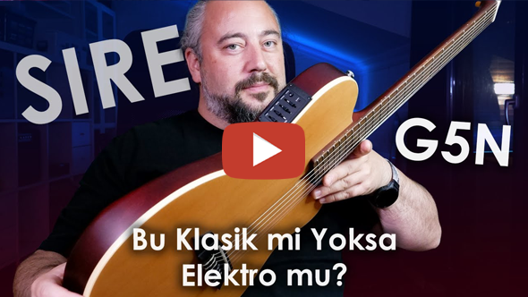 larry carlton G5N semi akustik solid body gitar incelemesi