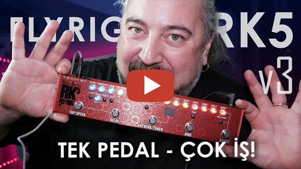 Tech21 Gitar Pedalı Ritchie Kotzen RK5 versiyon 3.0