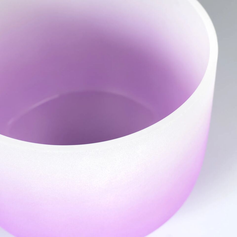 Sela ~20cm Kristal Singing Bowl - Crown Chakra - Si 432Hz (SECCU8B)