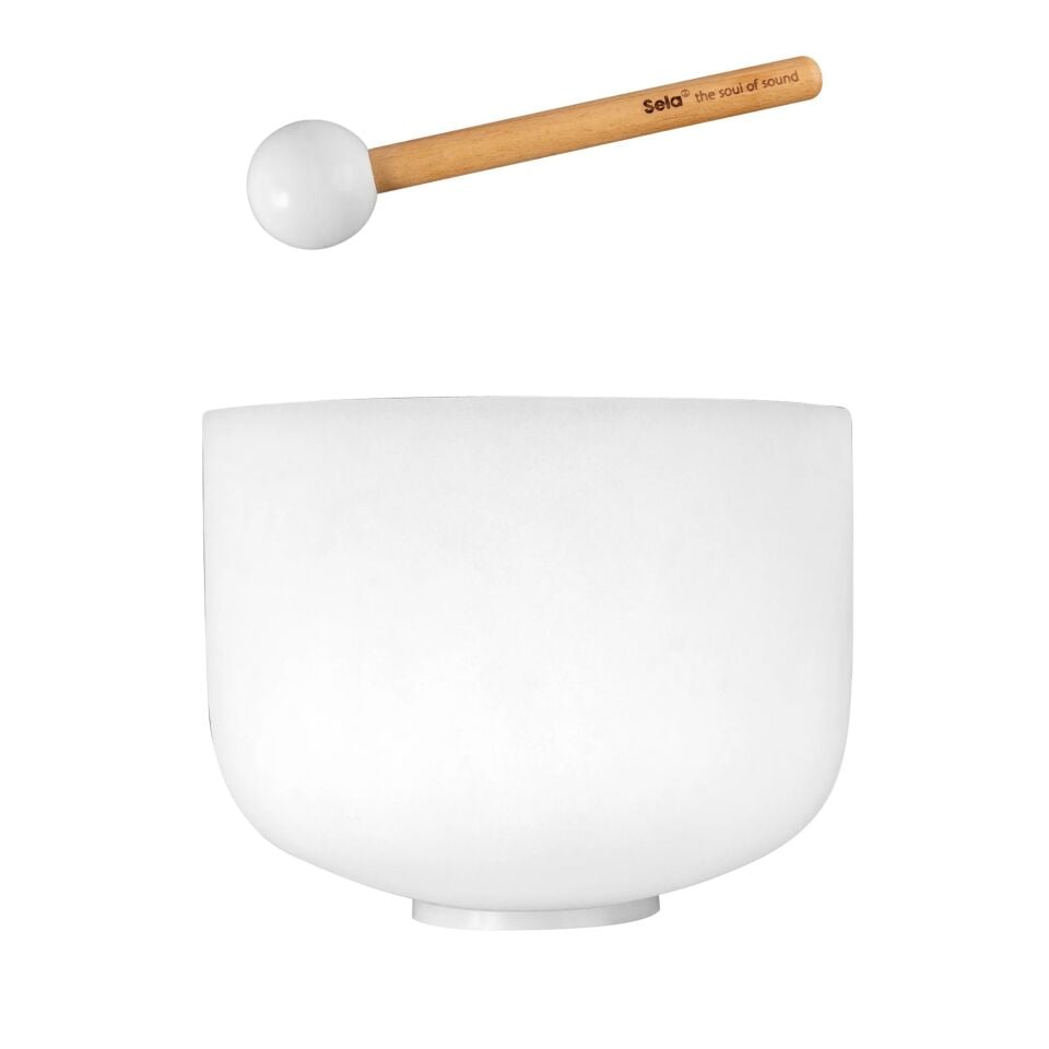 Sela ~25cm Buzlu Kristal Tibet Kasesi 440Hz Sol (SECF10G)