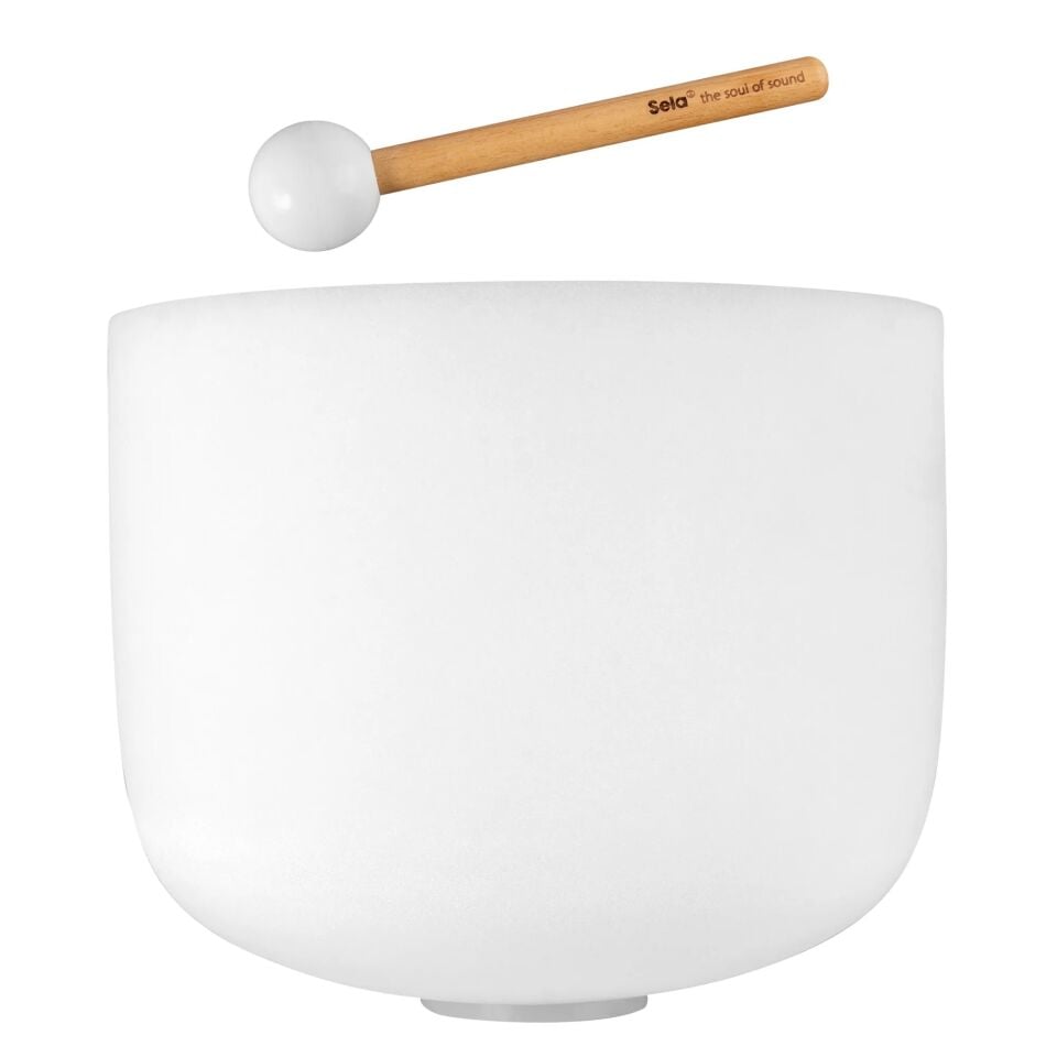 Sela ~35cm Buzlu Kristal Tibet Kasesi 440 Hz Do (SECF14C)