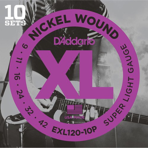 Daddario EXL12010P Propack XL Super Light
