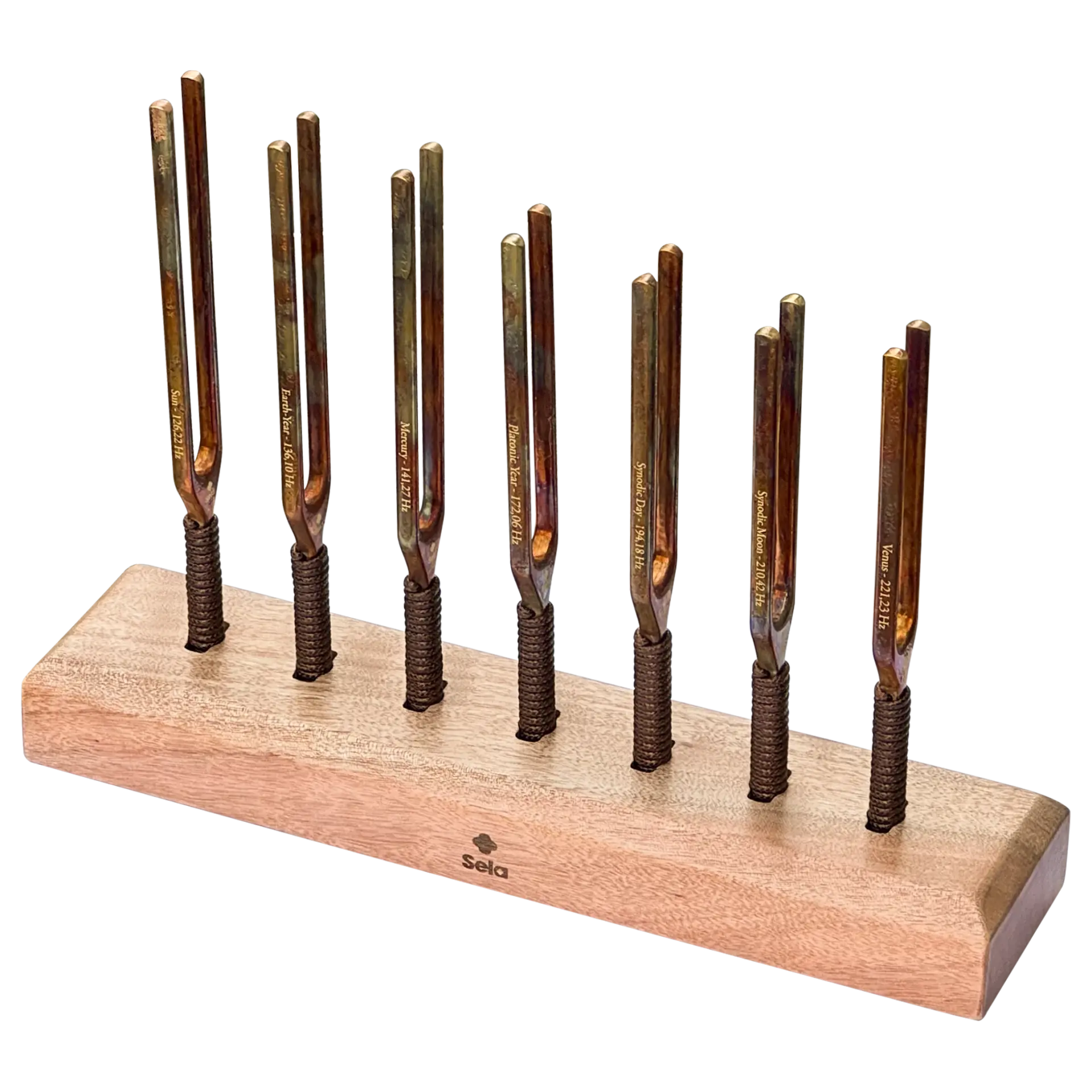 Sela Planetary Tuning 7 Forks Set (SETFPSET)