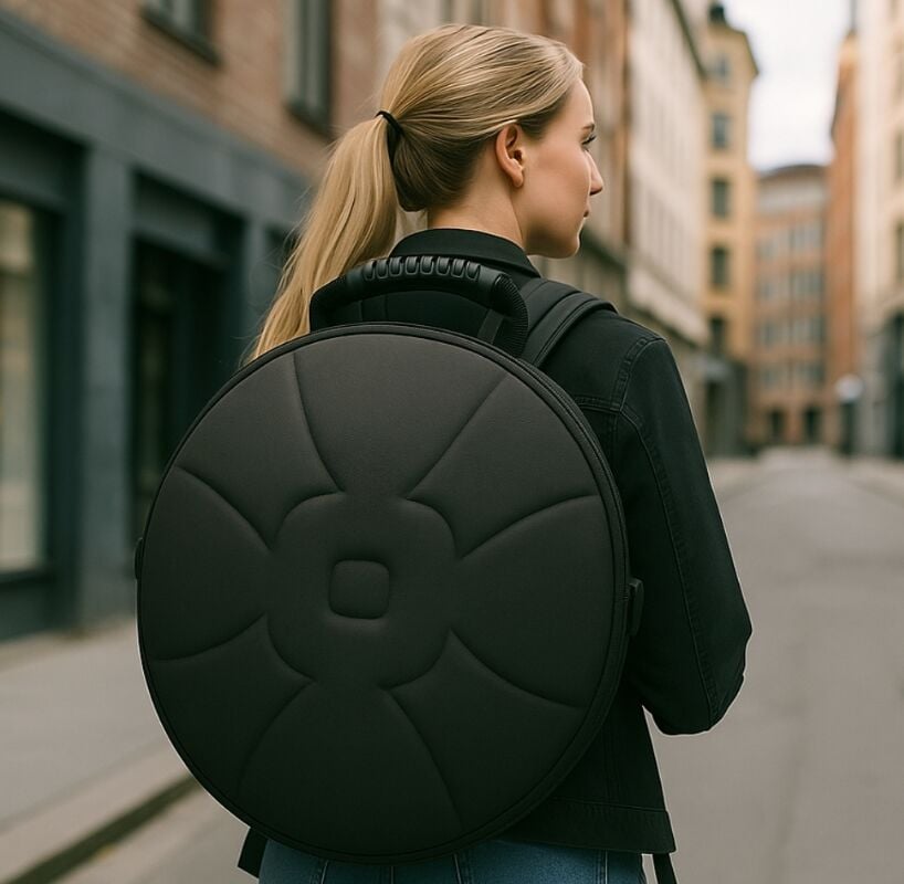 Moon HPB9SL 9 Notalı Handpan (Gümüş Rengi)