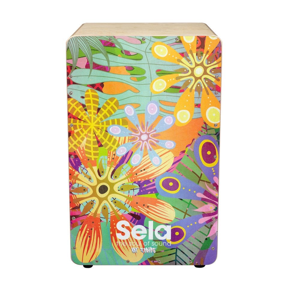 Sela SE179 Art Serisi Cajon (Flower Power)
