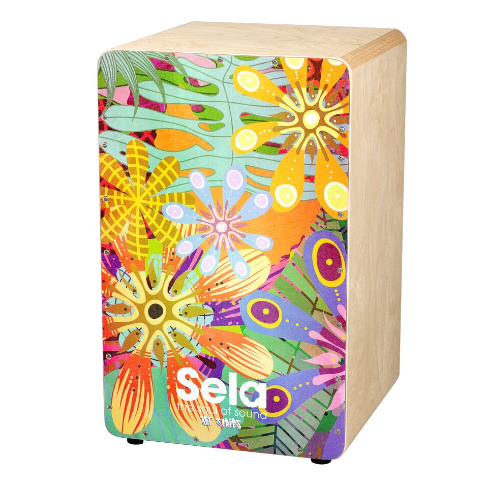 Sela SE179 Art Serisi Cajon (Flower Power)