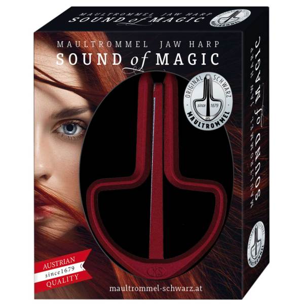 Musik Schwarz Jaw Harp Boy:75mm D21RD12