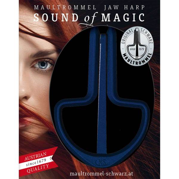 Musik Schwarz Jaw Harp Boy:65mm FHNR8BL
