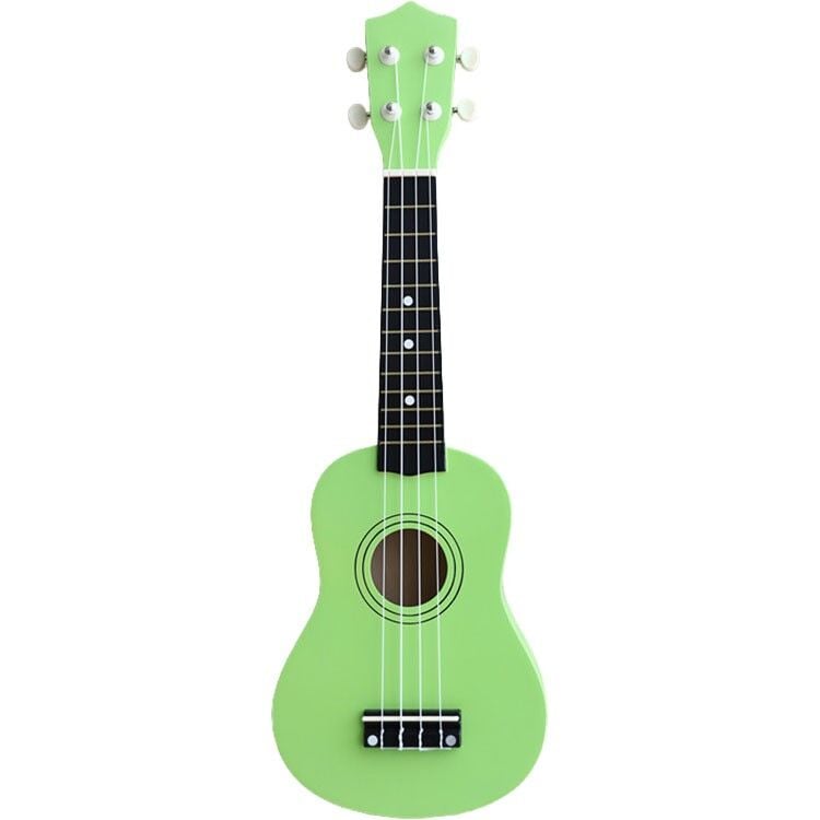 Moon AU02GR Soprano Ukulele (Yeşil Renk Çantalı)