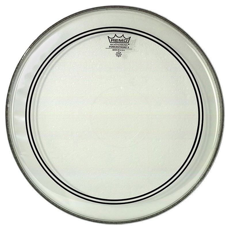 Remo 20''  Bass Powerstroke 3 Clear Kick Derisi