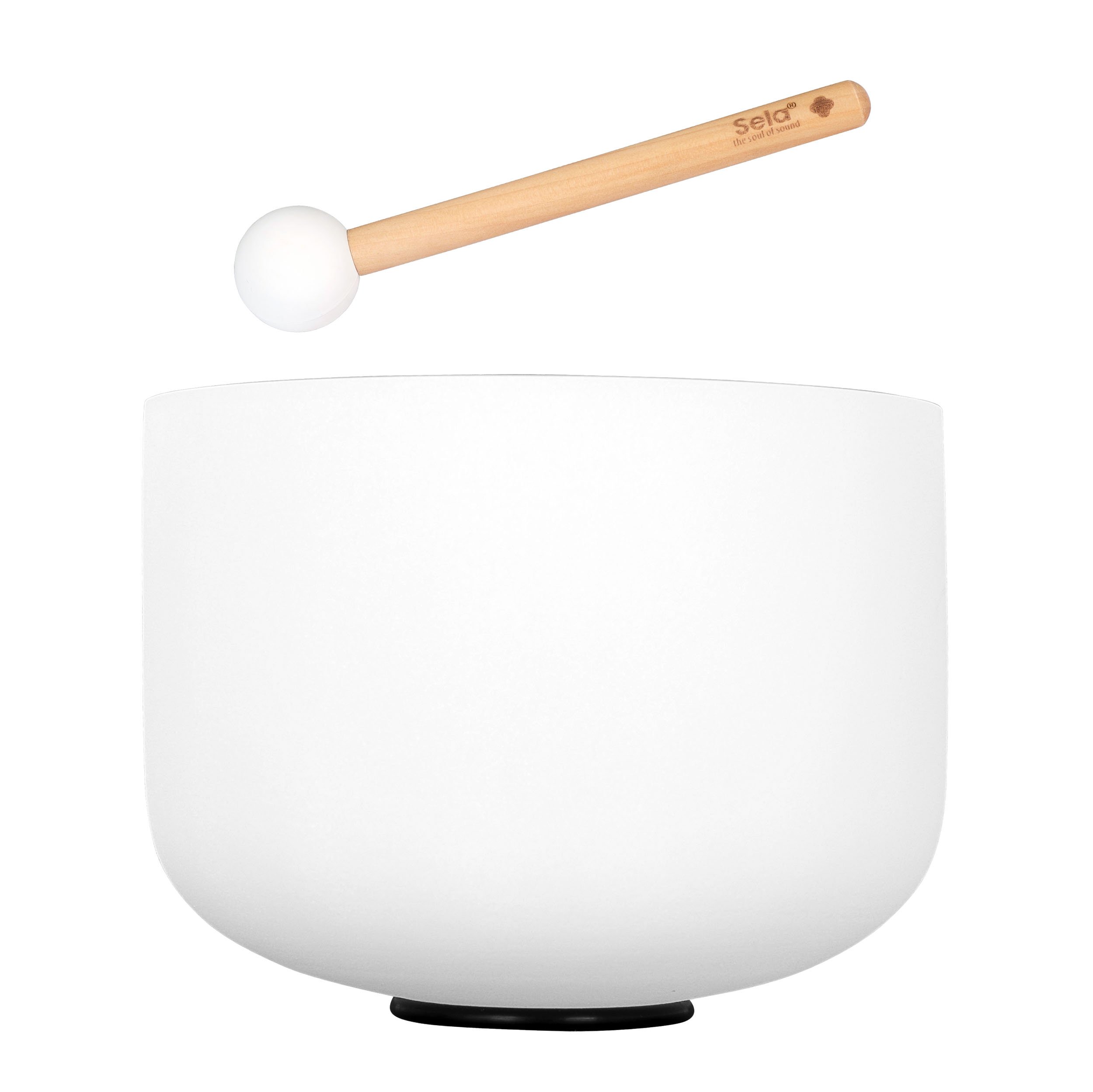 Sela SECF10F ~25cm Buzlu Kristal Singing Bowl 440 Hz F