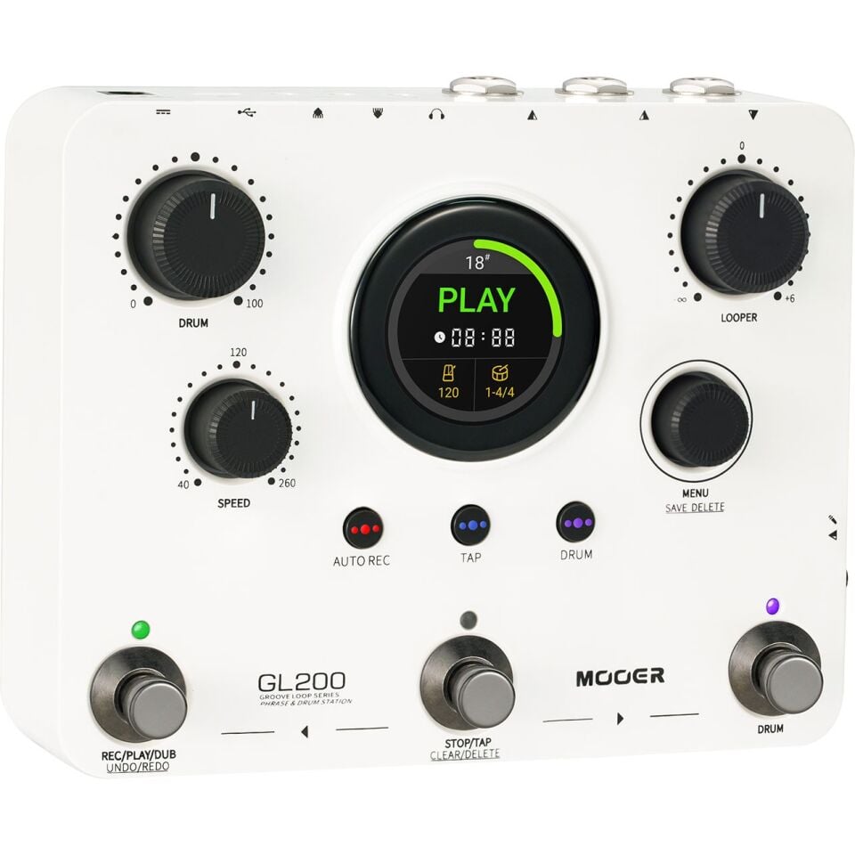 Mooer GL200 Groove Loop Series Phrase&Drum Station