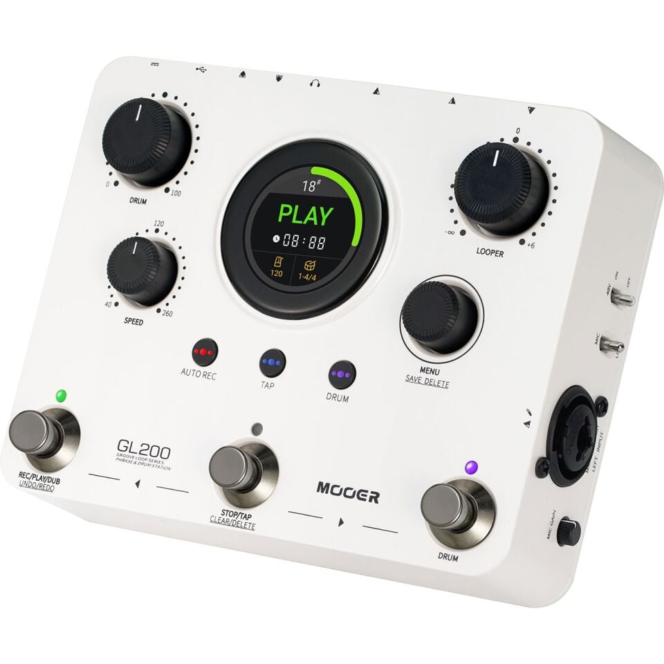 Mooer GL200 Groove Loop Series Phrase&Drum Station
