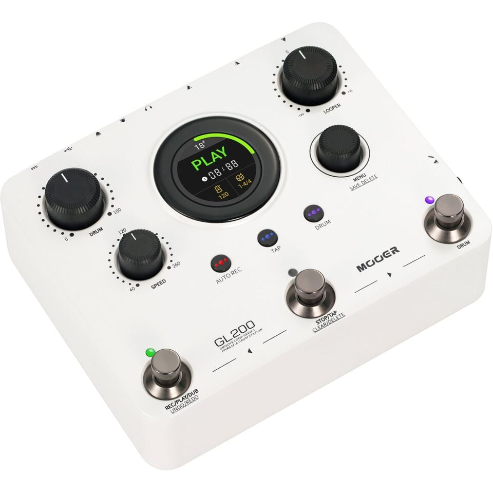 Mooer GL200 Groove Loop Series Phrase&Drum Station