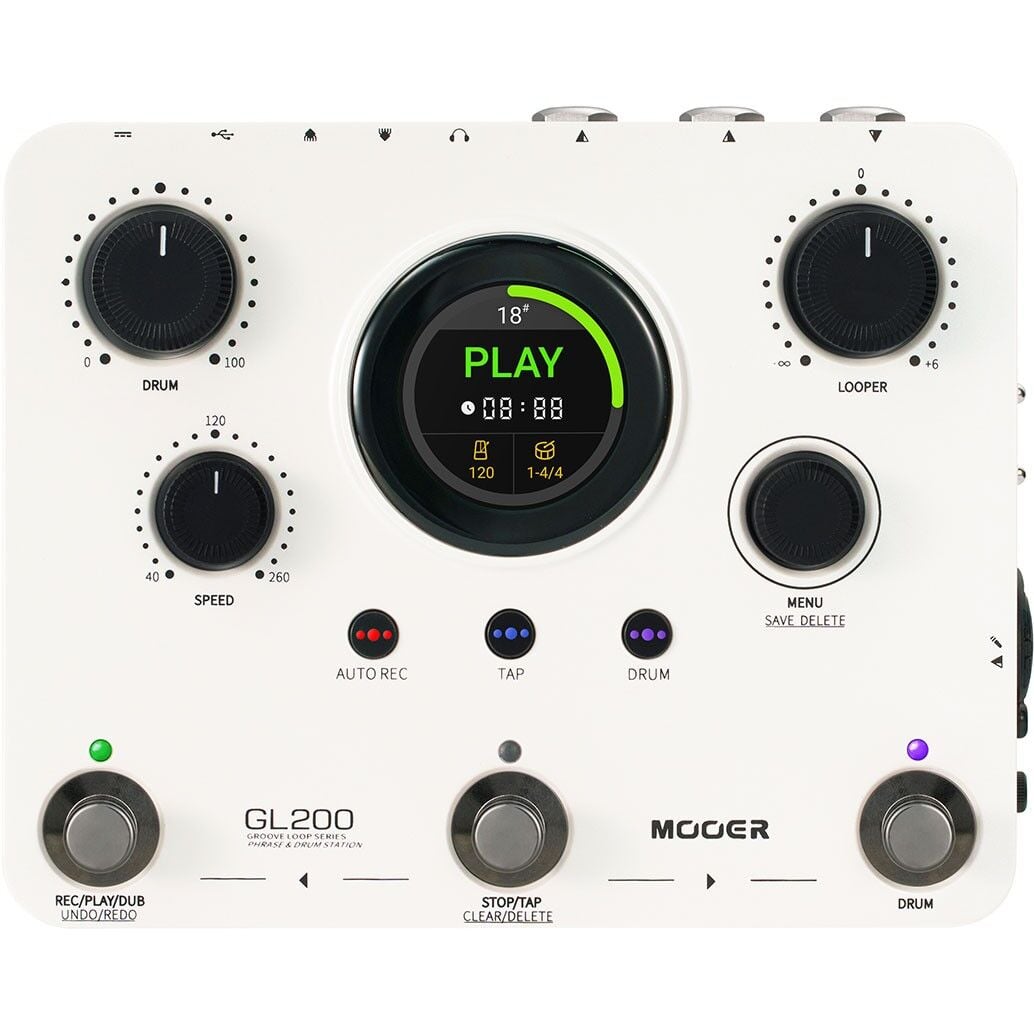 Mooer GL200 Groove Loop Series Phrase&Drum Station