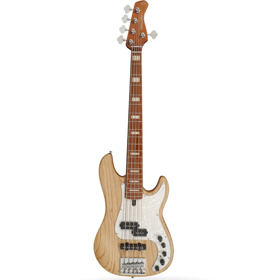 Sire Marcus Miller P8 Ash 5 Telli Bas Gitar (NT)