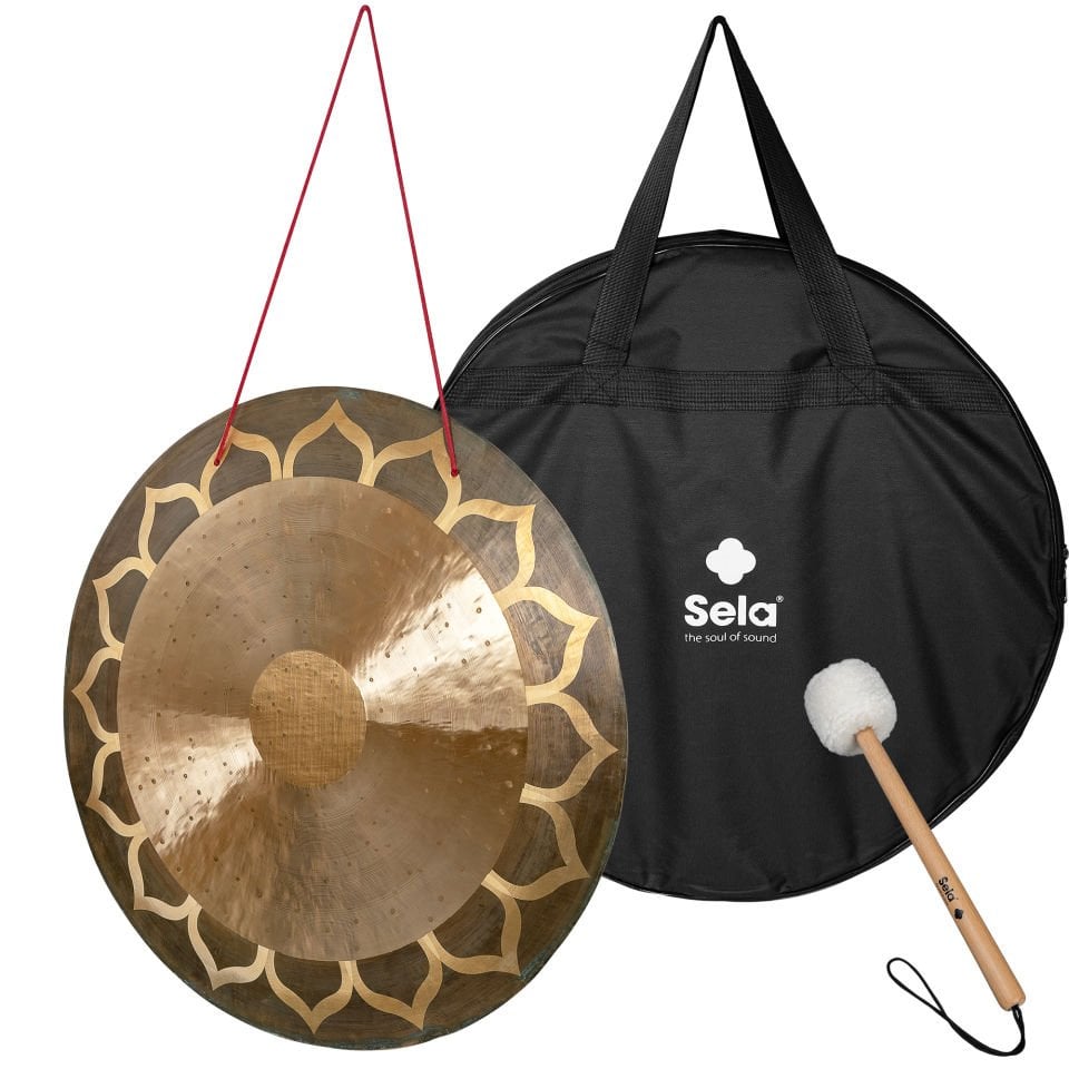 Sela 28'' Wind Gong Lotus
