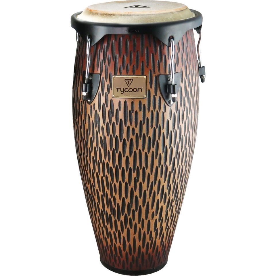 Tycoon 10'' Chiseled Orange Conga ve Tekli Sehpası (STCS3100BCOS)