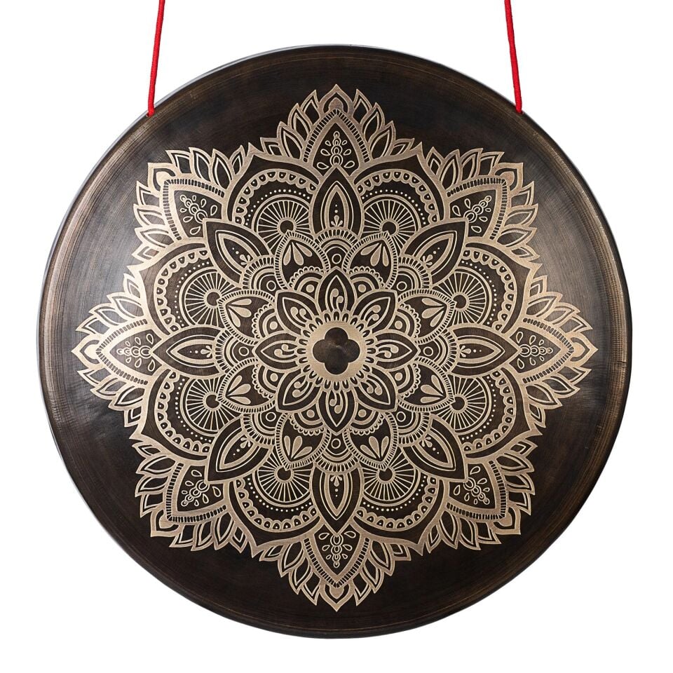 Sela 28'' Chau Gong Flower Mandala (SEGO28CHF)