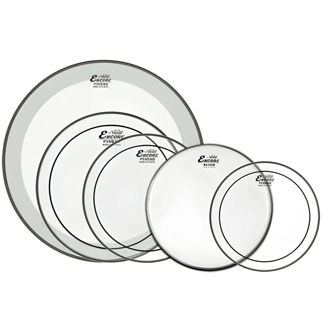 Remo Encore 10+12+16+14S+20 İnç Davul Derisi Seti (EN-PS50-PP)
