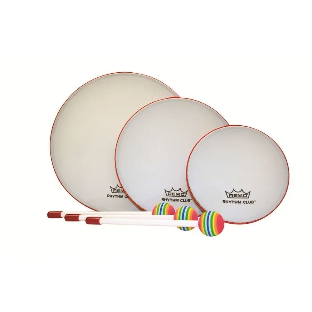 Remo RH-3100-00 El Davulu Seti (6+8+10 İnç Kumlu Deri)