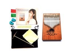 Puka 17 Key (17 Metal Tuşlu) Ahşap Kalimba