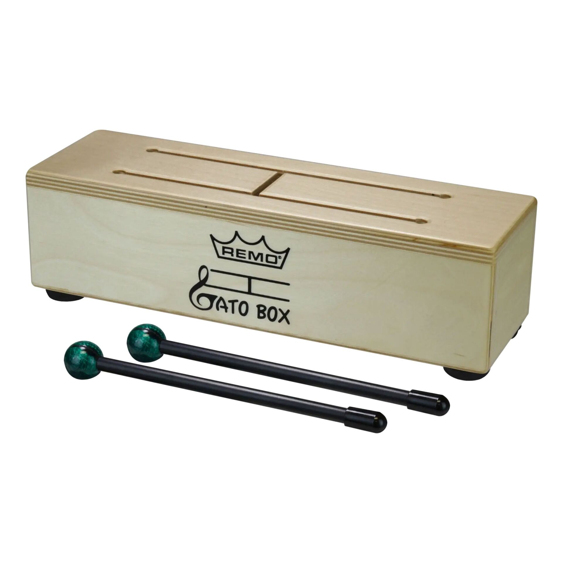 Remo Pinstripeiclear Gato Box (13x4 İnç İki Ton) GB-1304-00
