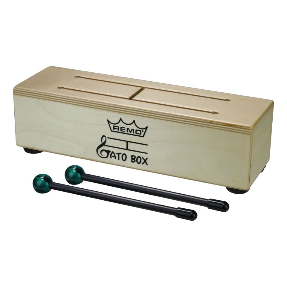 Remo Pinstripeiclear Gato Box (13x4 İnç İki Ton) GB-1304-00