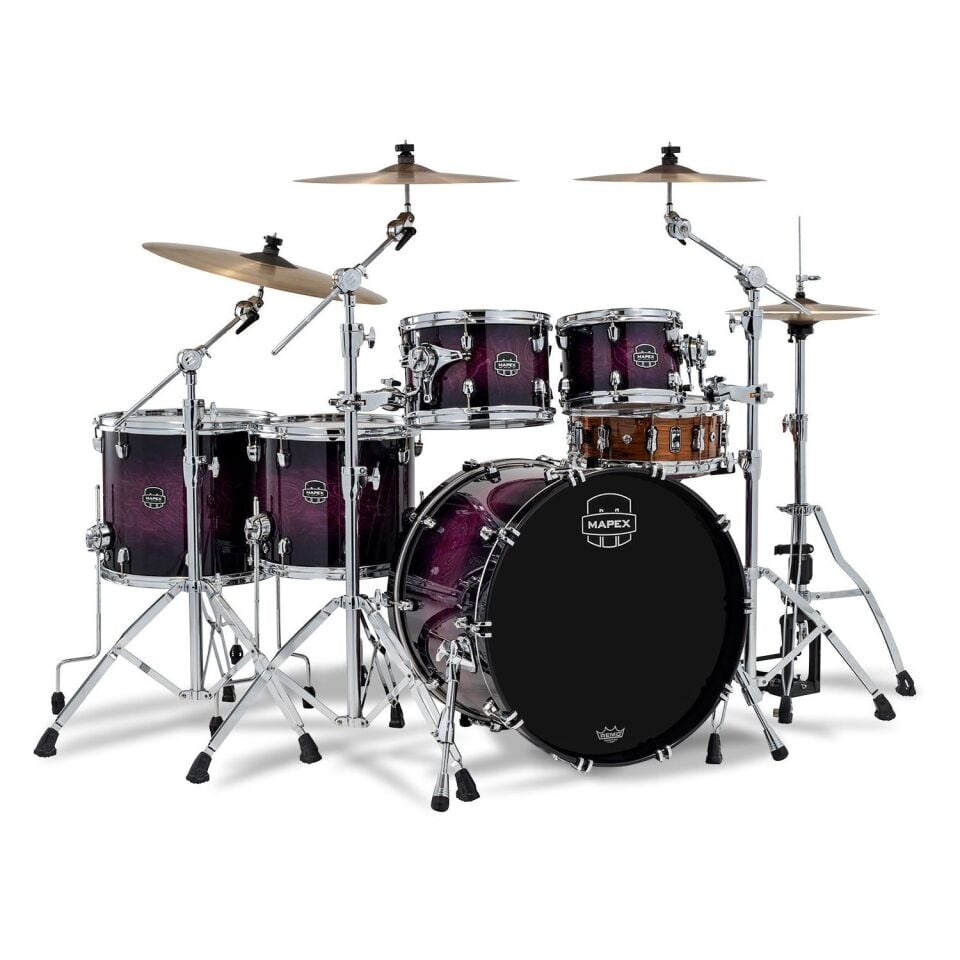 Mapex Saturn VI Akustik Davul Seti 22+10+12+14+16 (SR628XUZXP)