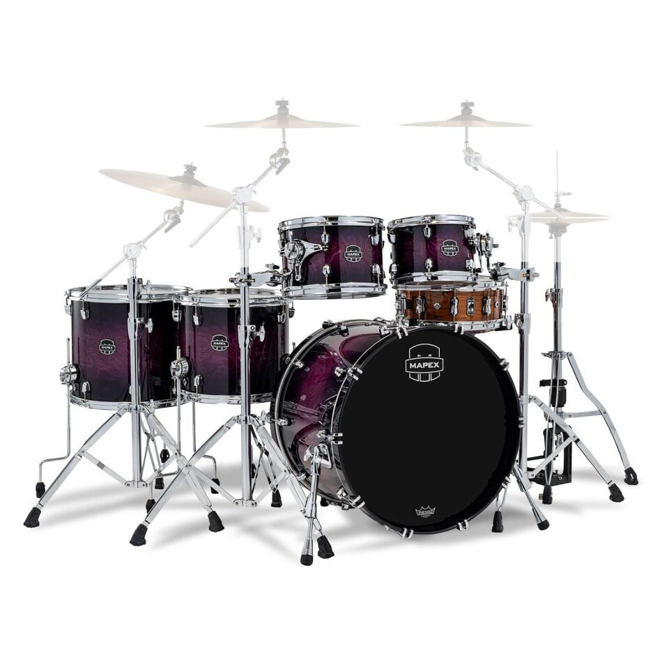 Mapex Saturn VI Akustik Davul Seti 22+10+12+14+16 (SR628XUZXP)