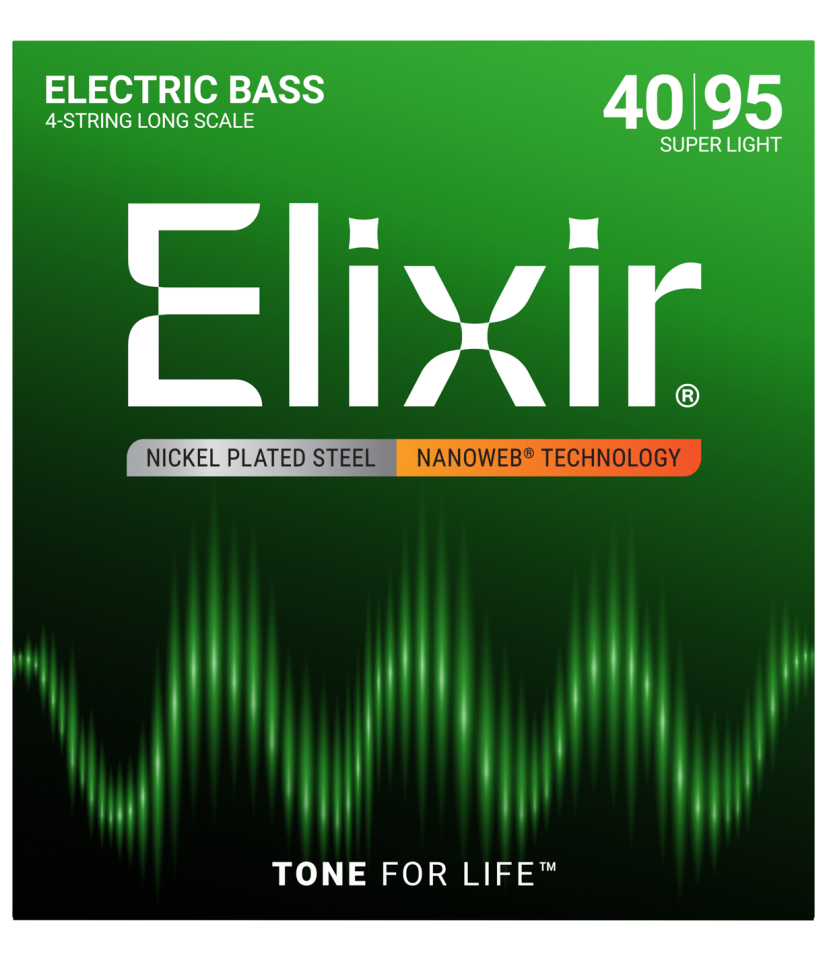 Elixir 040-095 Nanoweb Bas Gitar Teli (14002)