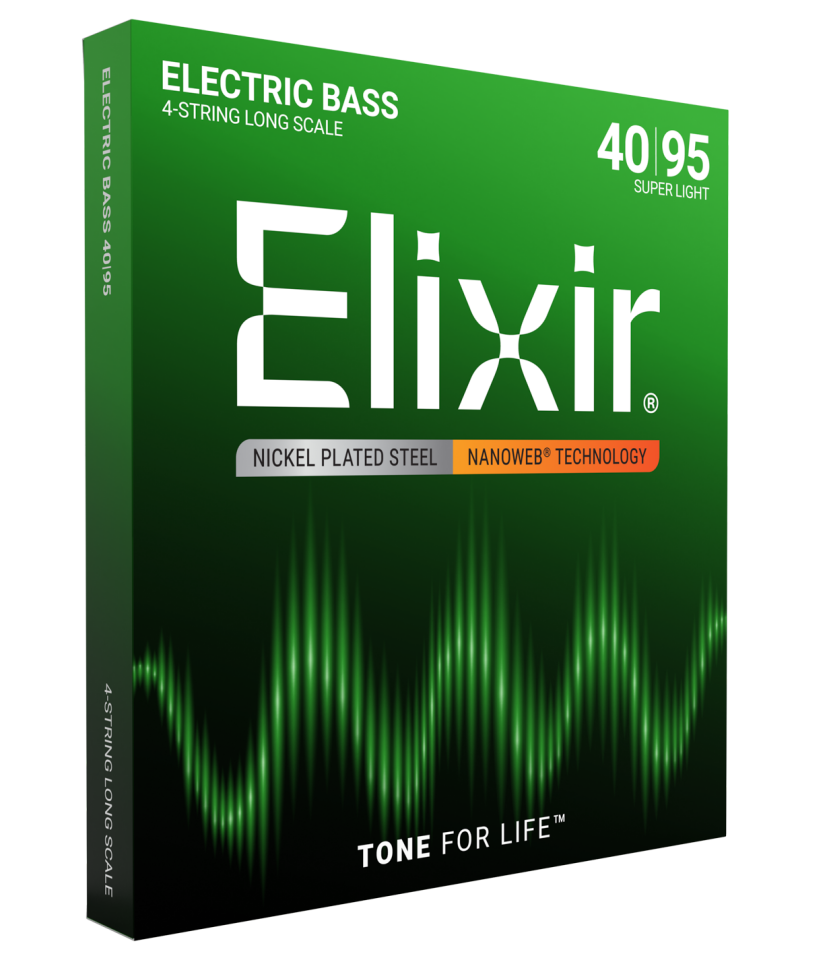 Elixir 040-095 Nanoweb Bas Gitar Teli (14002)