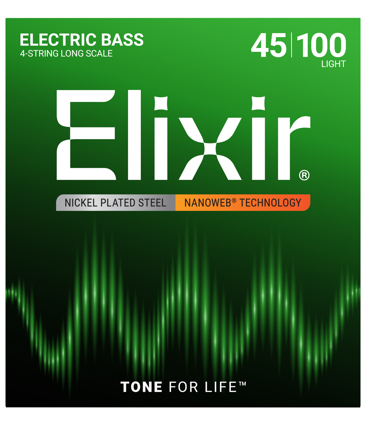 Elixir 045-100 Nanoweb Bas Gitar Teli (14052)
