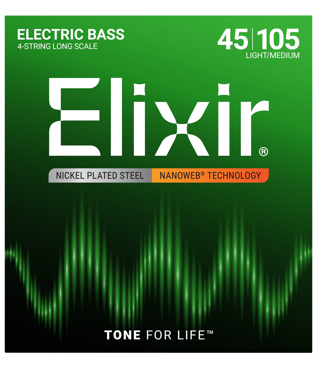 Elixir 045-105 Nanoweb Bas Gitar Teli (14077)