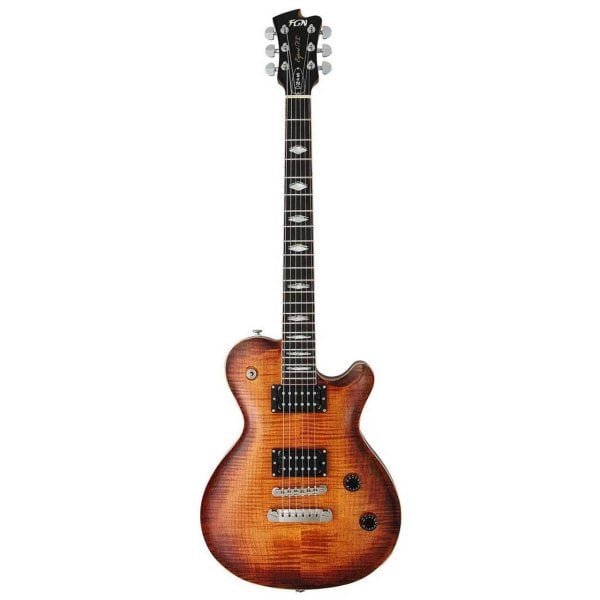 Fujigen Flame Elektro Gitar EFLFMRVVQ