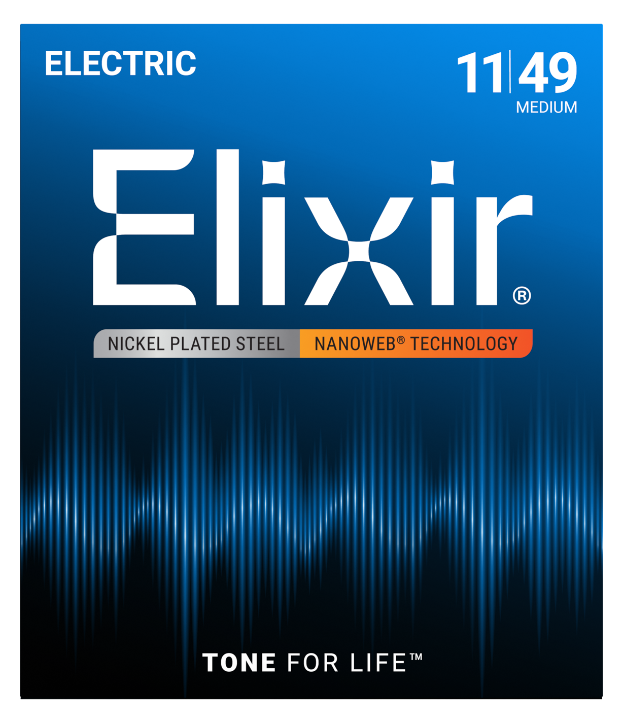 Elixir 011-049 Nanoweb Elektro Gitar Teli (12102)