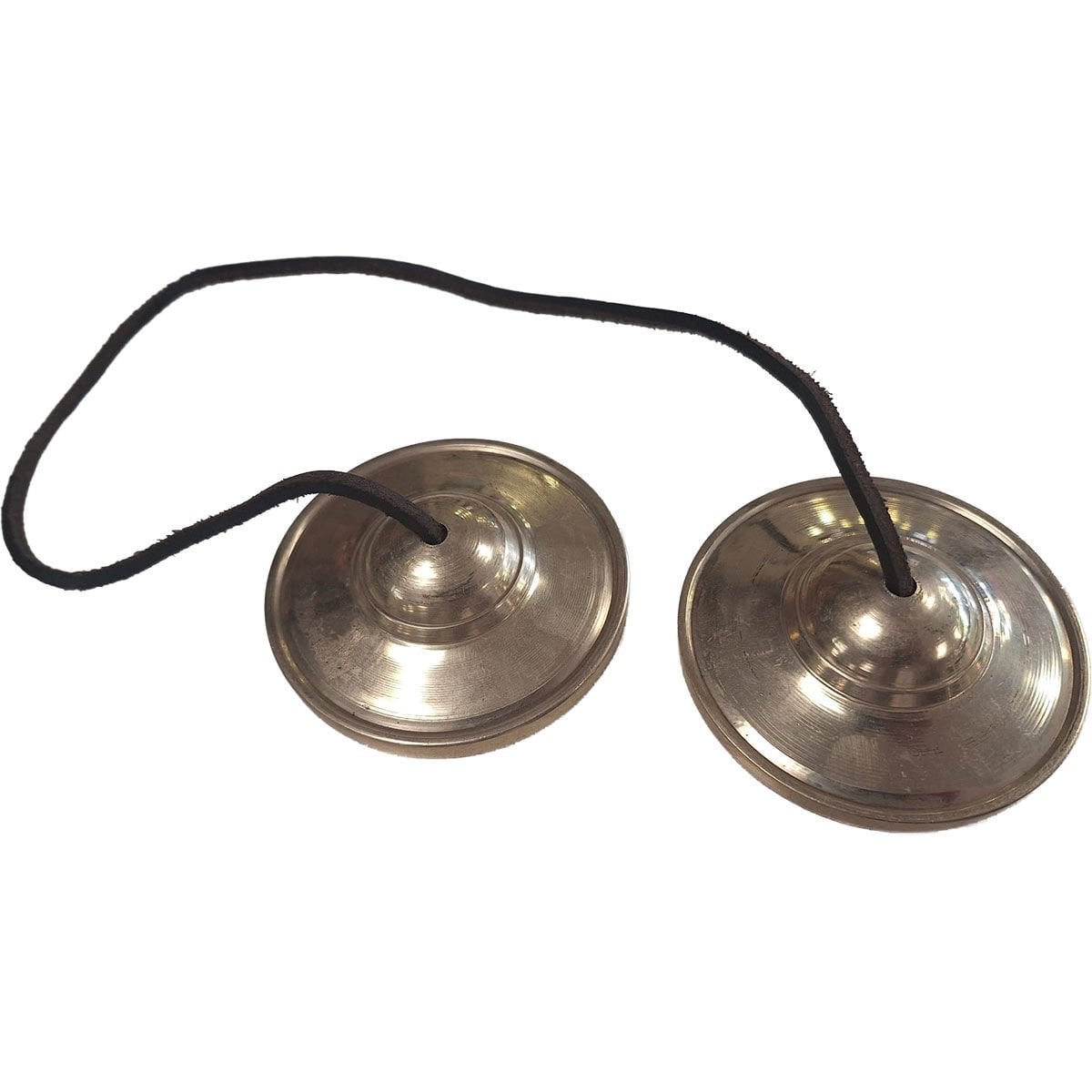 Aparmita El Yapımı Tingsha (Parlak Gold)