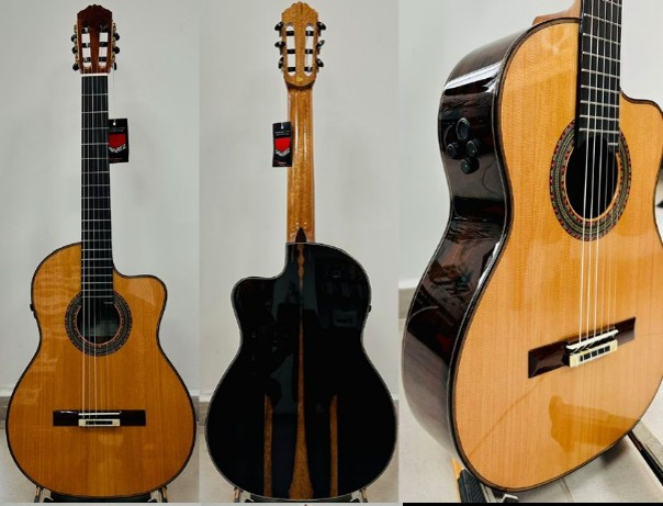 Merida MC20CEQ Elektro Klasik Gitar