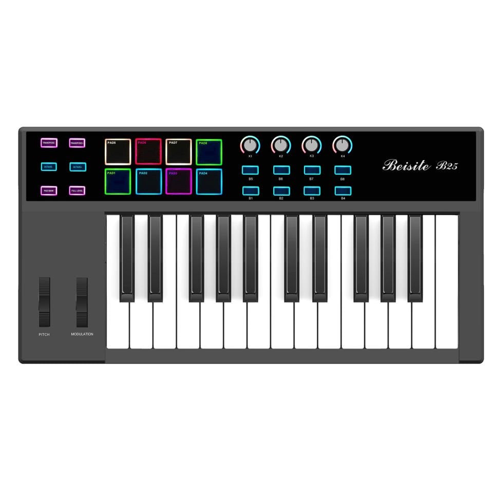 Beisite B25MIDI 25 Tuşlu Midi Klavye