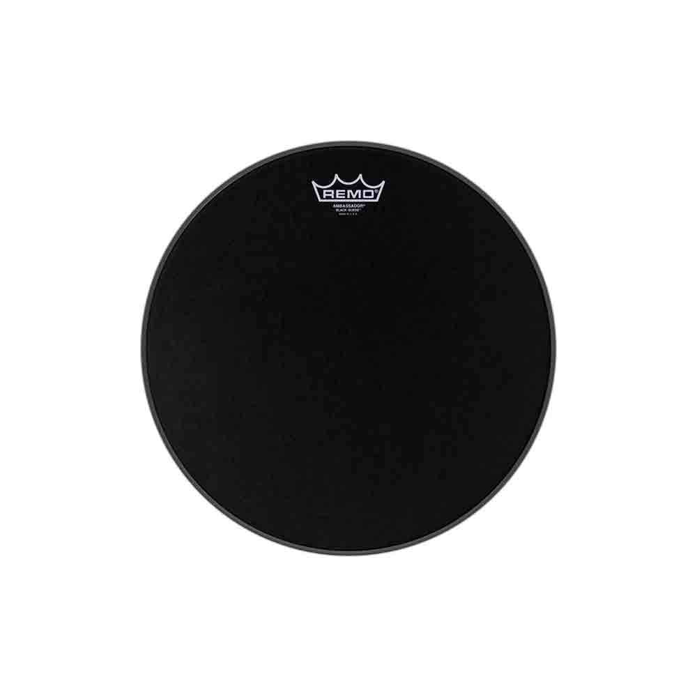 Remo BA0808ES 8''Remo Black Suede Ambassador Davul Derisi