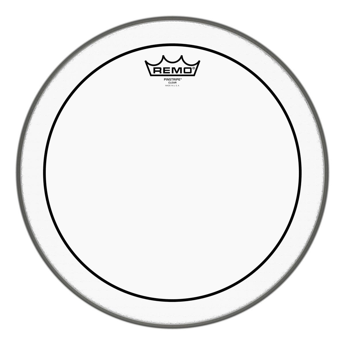 Remo 14'' Pinstripe Clear Tom Derisi