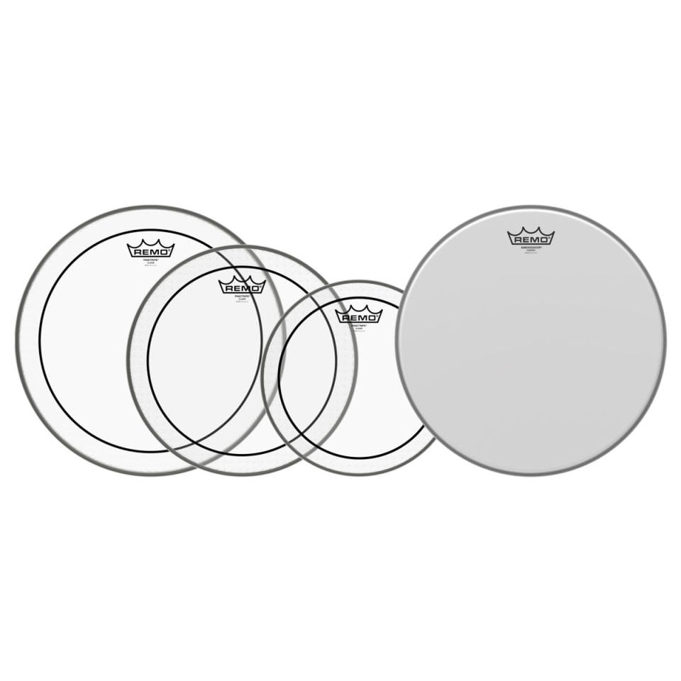 Remo 10''/12''/14''/14''(Trampet) Davul Deri Seti
