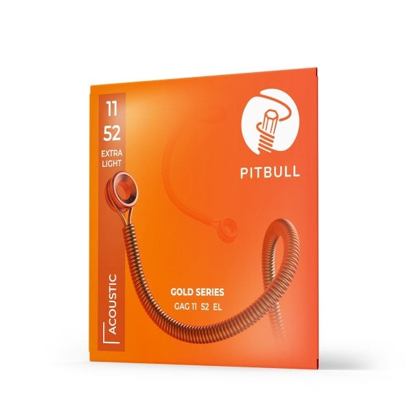Pitbull 11-52 Extra Light Akustik Gitar Teli