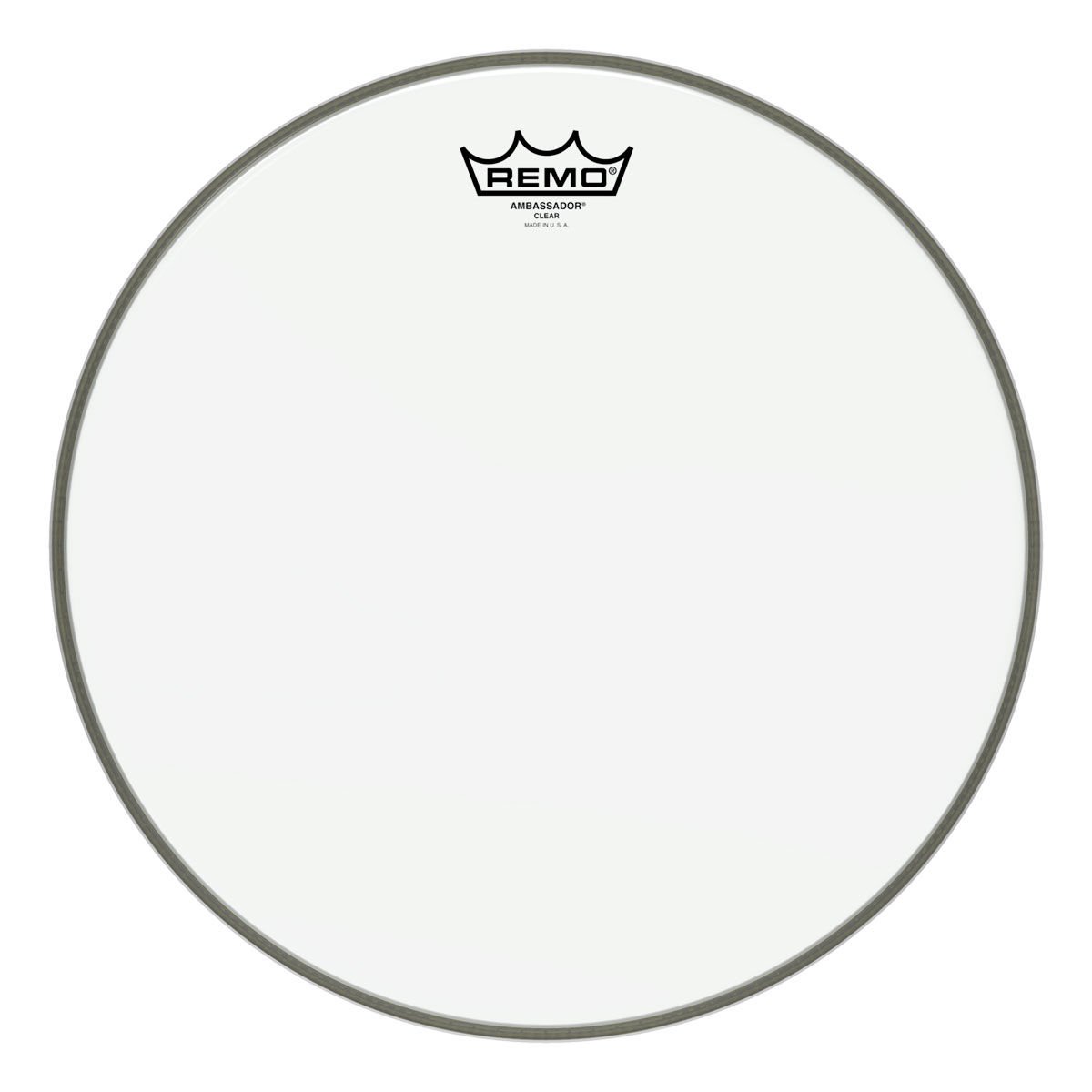 Remo 14'' Ambassador Clear Tom Derisi