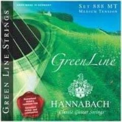 Hannabach 8887MT Green Line Klasik Gitar Teli 3'lü Bas Set