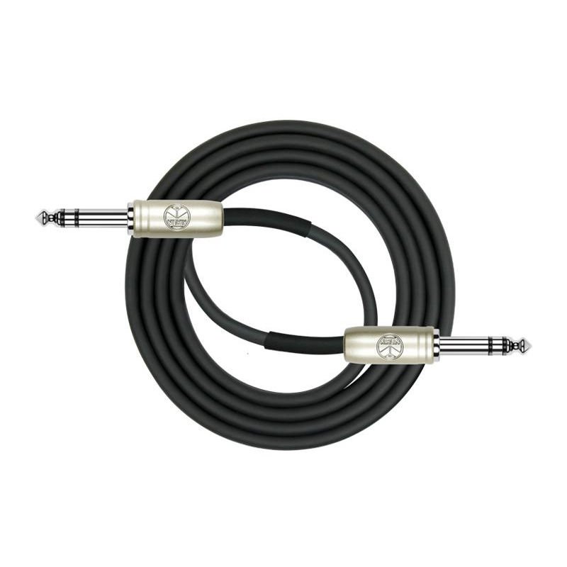 Kirlin 24AWG 1/4'' TRS Kablo (AP249PR3MBK)