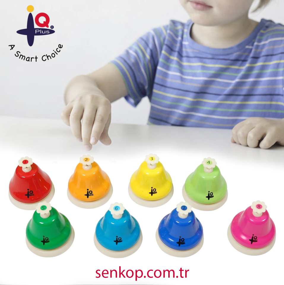 IQ Plus Gökkuşağı Music Desk Bells